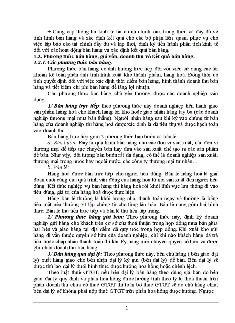 image for page Kế toán bán hàng và xác định kết quả bán hàng ở Công ty Hoá Dầu Petrolimex 1