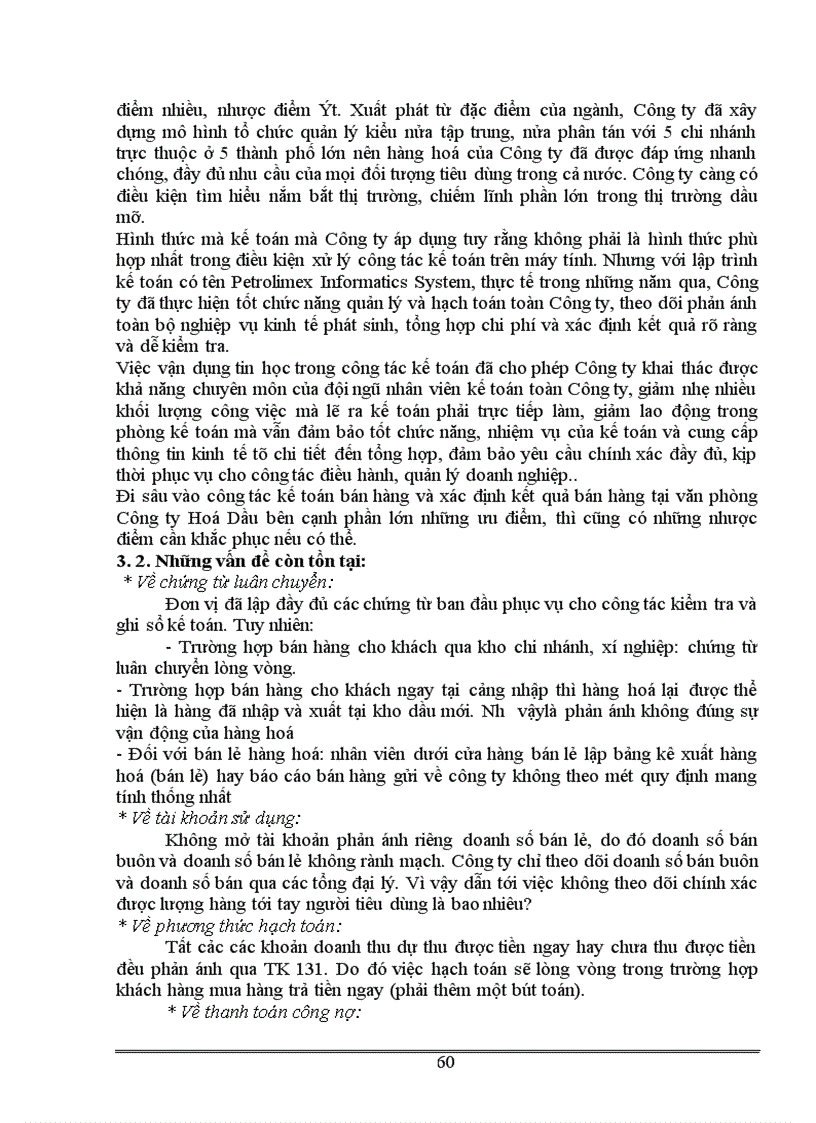 image for page Kế toán bán hàng và xác định kết quả bán hàng ở Công ty Hoá Dầu Petrolimex 1