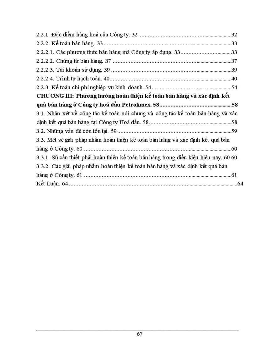 image for page Kế toán bán hàng và xác định kết quả bán hàng ở Công ty Hoá Dầu Petrolimex 1