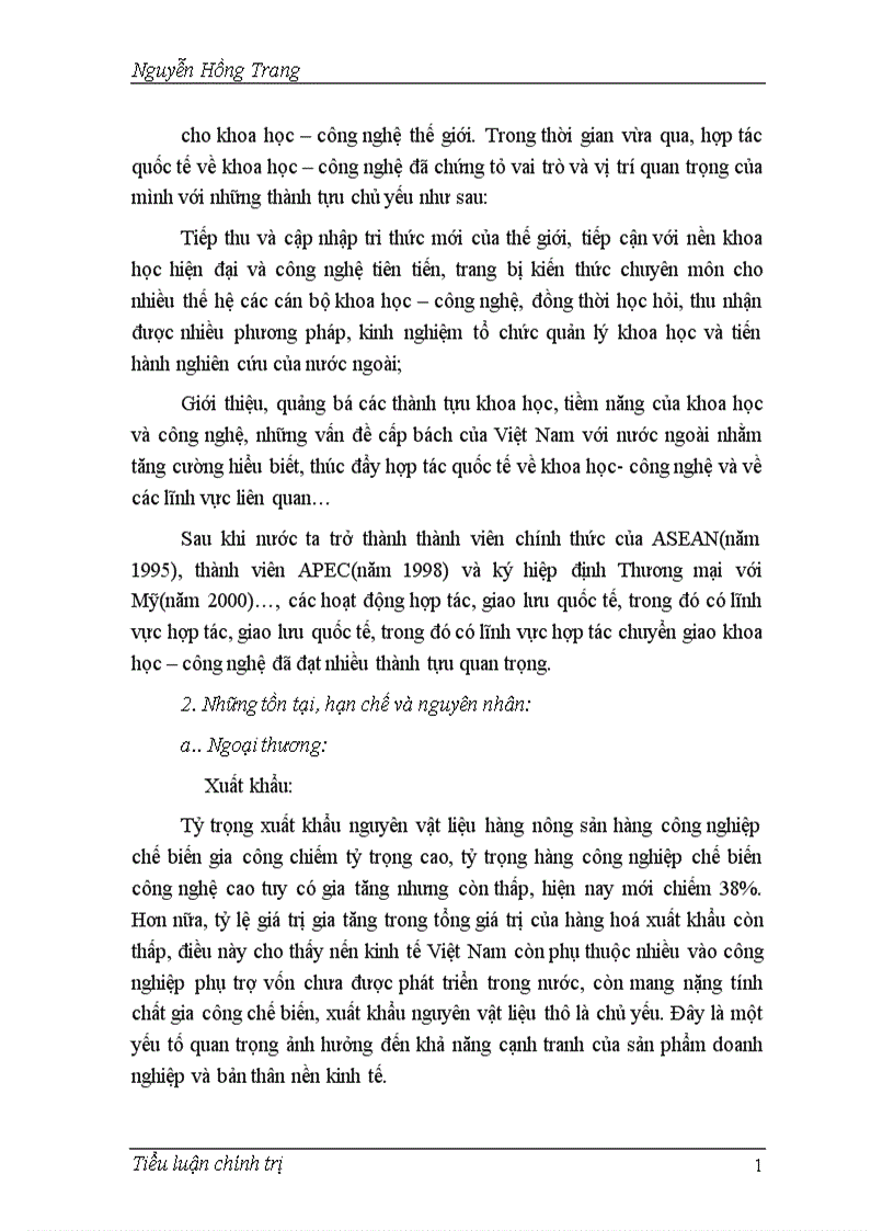 image for page Vấn đề phát triển kinh tế đối ngoại trong thời kỳ quá độ lên chủ nghĩa xã hội ở Việt Nam