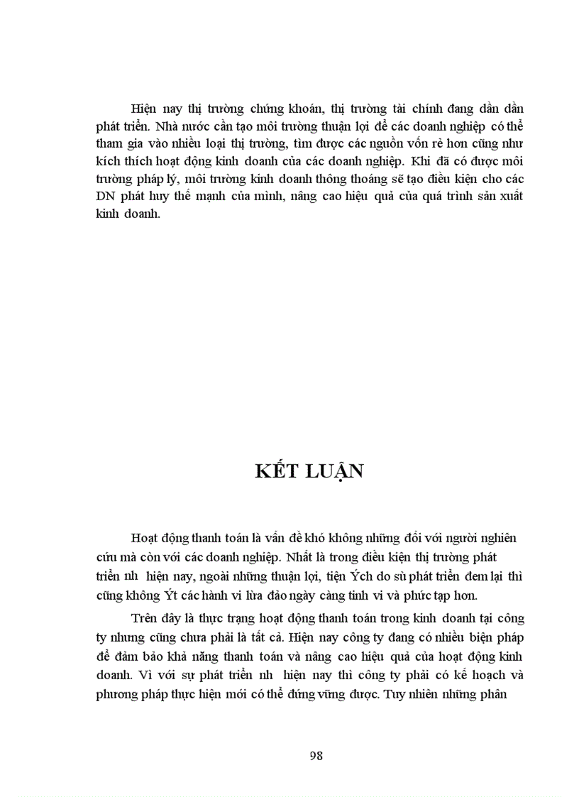 image for page Một số biện pháp nhằm hoàn thiện hoạt động thanh toán trong kinh doanh tại công ty XNK máy hà nội 1