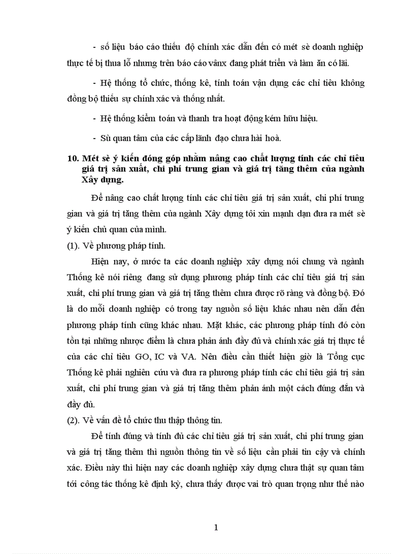 image for page Xác định các chỉ tiêu giá tri sản xuất chi phí trung gian và giá trị tăng thêm trong nền kinh tế thị trường của nước ta hiện nay
