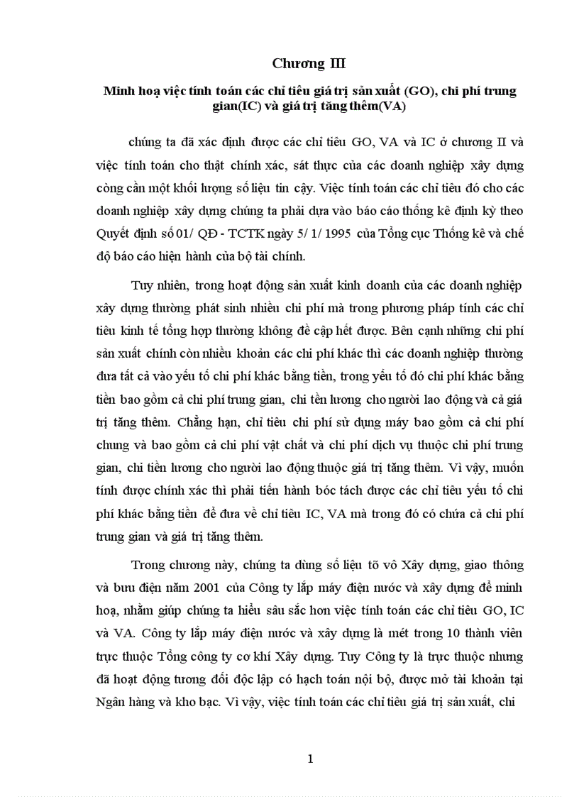 image for page Xác định các chỉ tiêu giá tri sản xuất chi phí trung gian và giá trị tăng thêm trong nền kinh tế thị trường của nước ta hiện nay