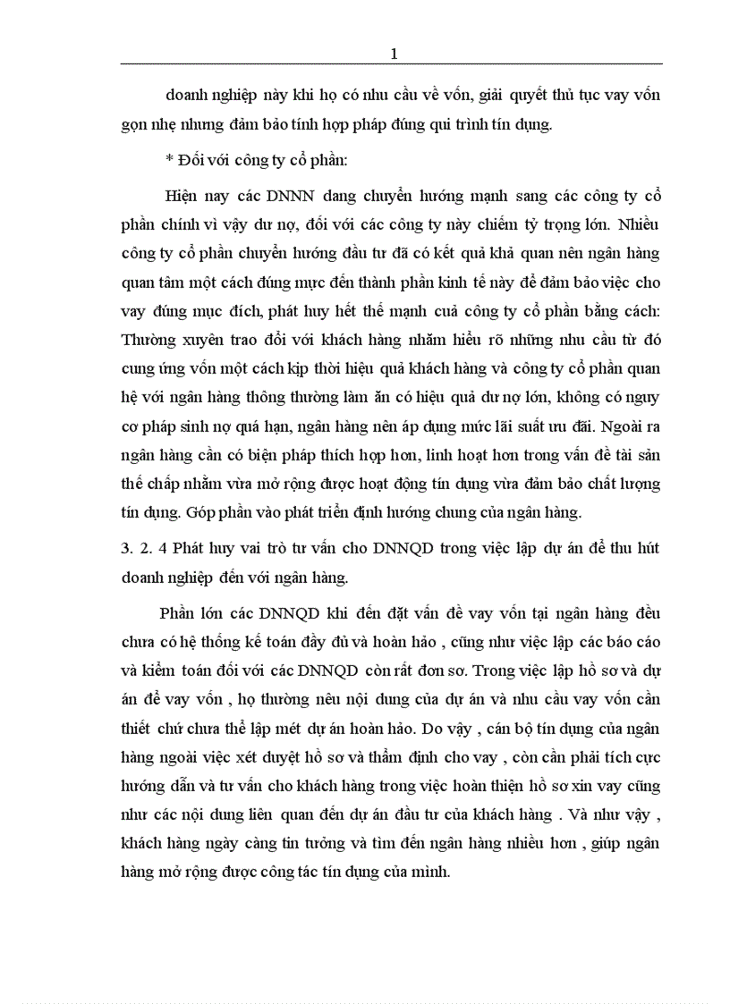 image for page Mở rộng cho vay đối với doanh nghiệp ngoài quốc doanh tại NHTM cổ phần Quân đội 1