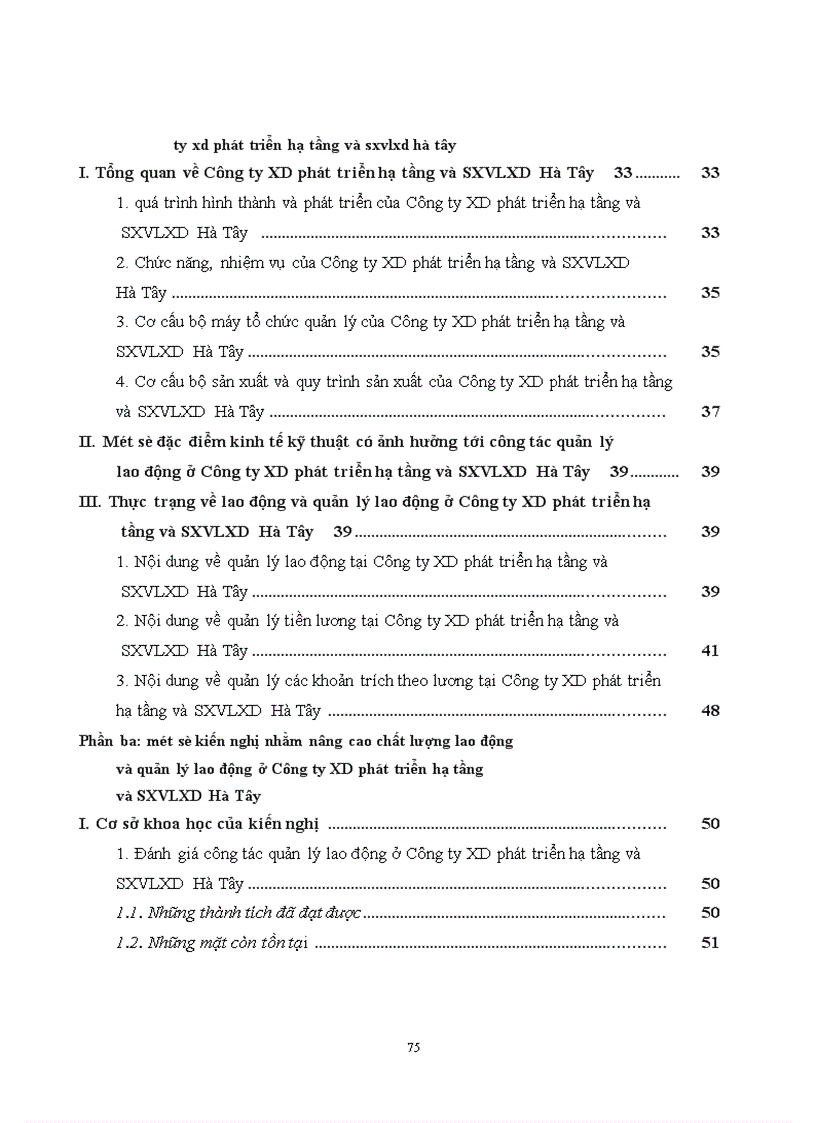 image for page Hoàn thiện về công tác quản lý lao động tại công ty XD phát triển hạ tầng và SXVLXD Hà Tây 1
