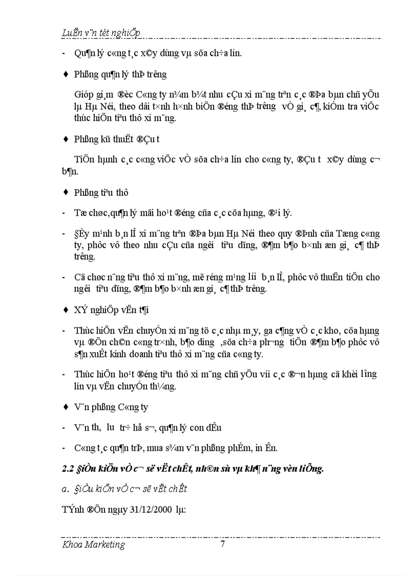 image for page Đẩy mạnh bán hàng cá nhân trong hoạt động tiêu thụ ở Công ty VTKTXM 1