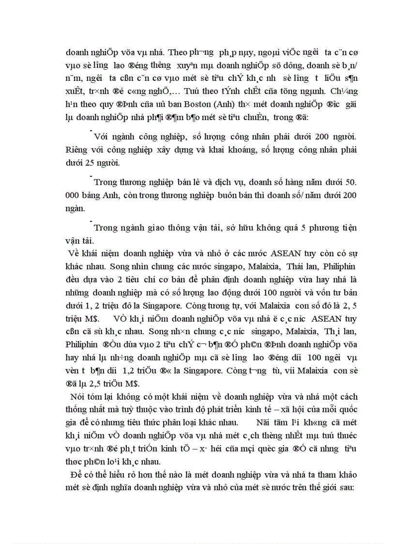 image for page Một số ý kiến về thực trạng và giải pháp phát triển các doanh nghiệp vừa và nhỏ ở việt nam trong thời kỳ công nghiệp hoá hiện đại hoá đất nước