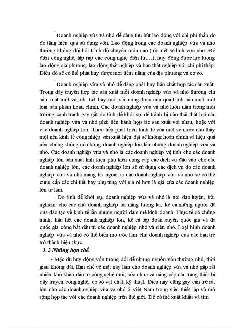 image for page Một số ý kiến về thực trạng và giải pháp phát triển các doanh nghiệp vừa và nhỏ ở việt nam trong thời kỳ công nghiệp hoá hiện đại hoá đất nước