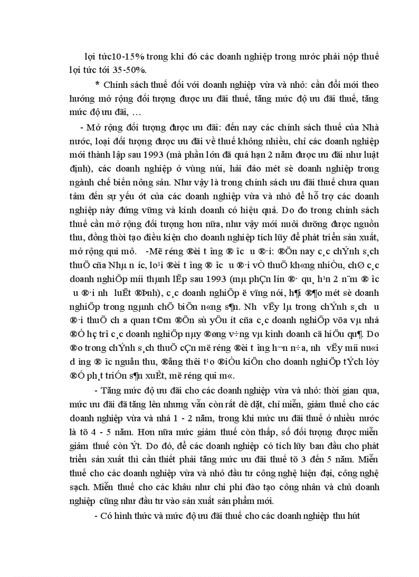 image for page Một số ý kiến về thực trạng và giải pháp phát triển các doanh nghiệp vừa và nhỏ ở việt nam trong thời kỳ công nghiệp hoá hiện đại hoá đất nước