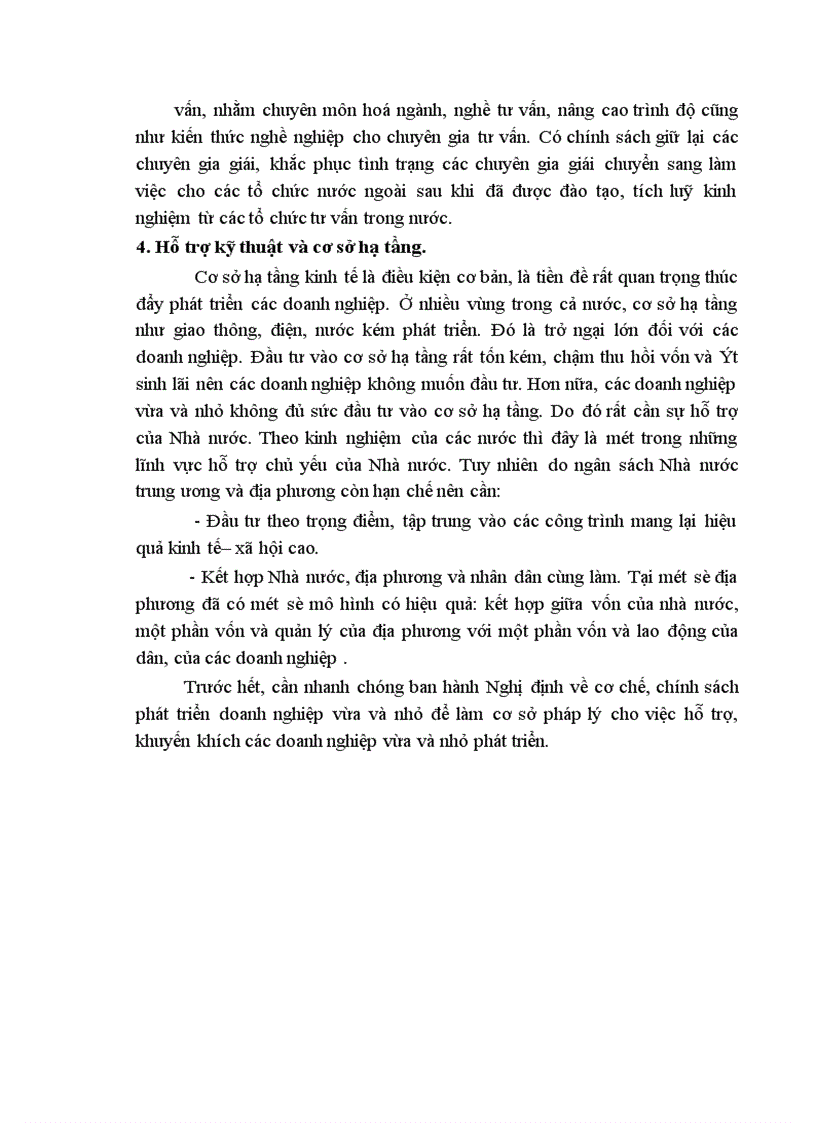 image for page Một số ý kiến về thực trạng và giải pháp phát triển các doanh nghiệp vừa và nhỏ ở việt nam trong thời kỳ công nghiệp hoá hiện đại hoá đất nước