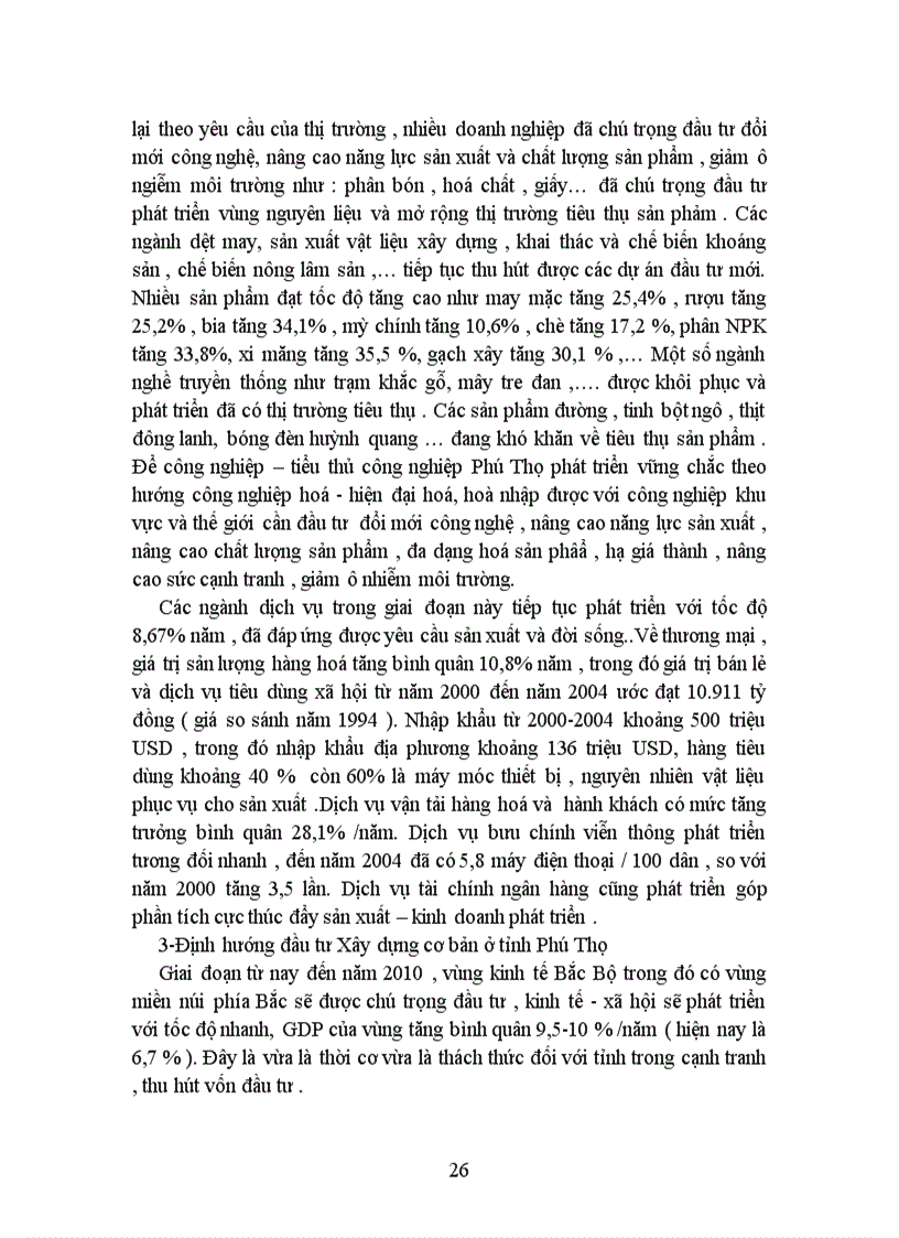 image for page Thực trạng và các giải pháp nâng cao hiệu quả đầu tư Xây dựng cơ bản ở tỉnh Phú Thọ những năm vừa qua 1