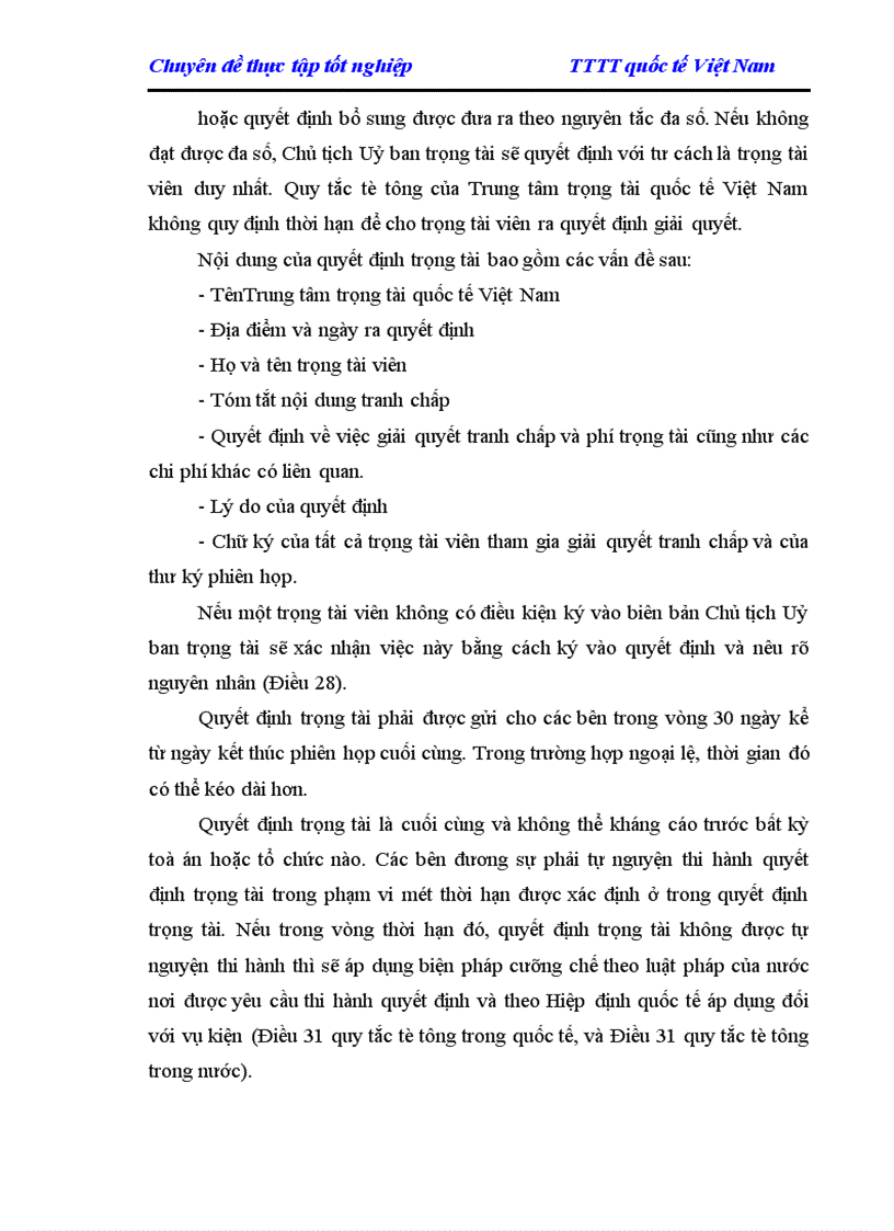 image for page Tranh chấp thương mại và giải quyết tranh chấp ở Trung tâm trọng tài quốc tế Việt Nam