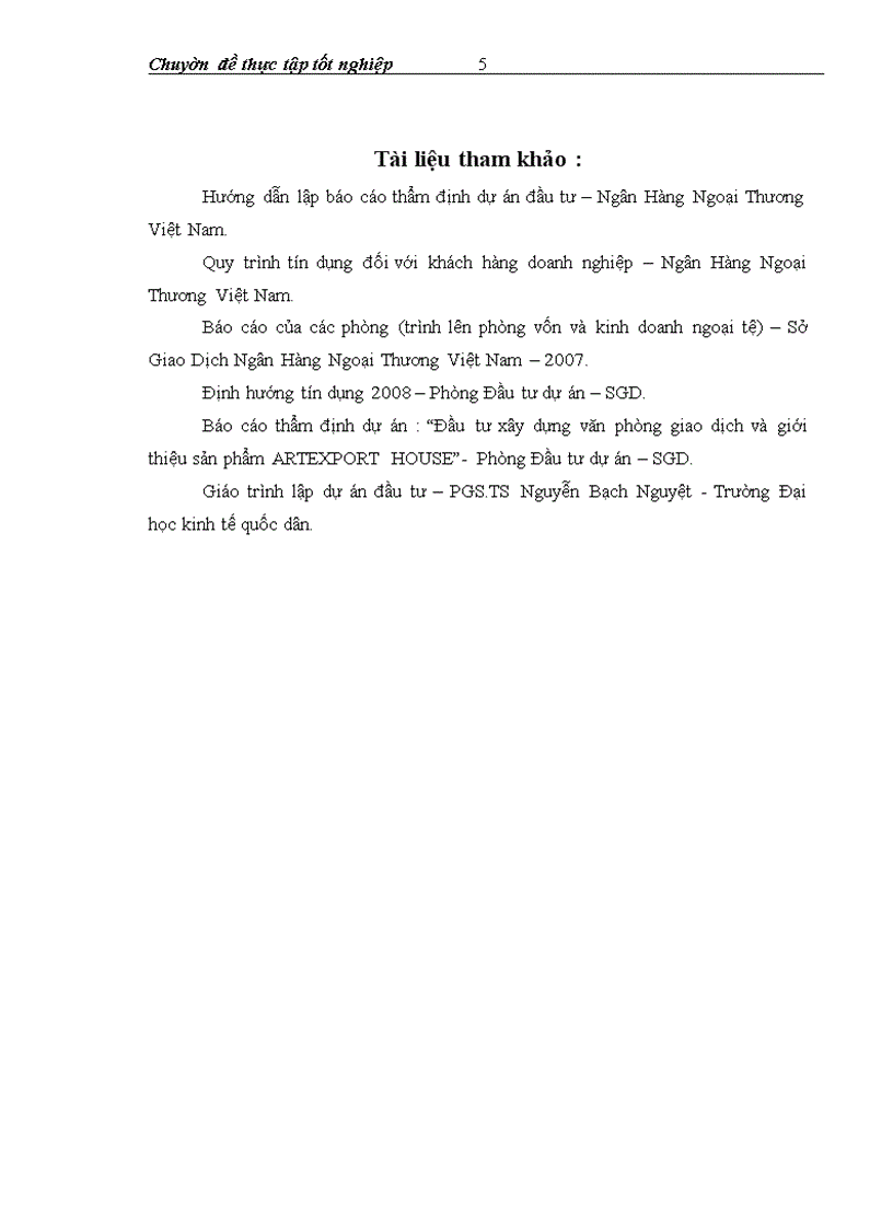 image for page Thực trạng công tác thẩm định khả năng trả nợ của khách hàng vay vốn trung và dài hạn tại sở giao dịch ngân hàng ngoại thương Việt Nam 1