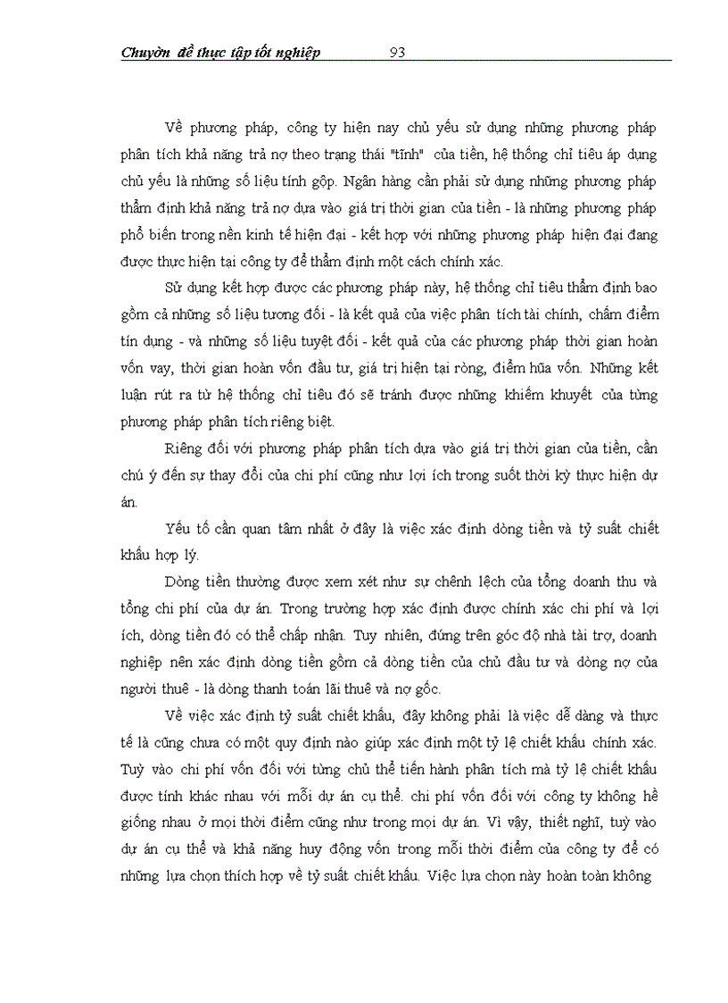 image for page Thực trạng công tác thẩm định khả năng trả nợ của khách hàng vay vốn trung và dài hạn tại sở giao dịch ngân hàng ngoại thương Việt Nam 1