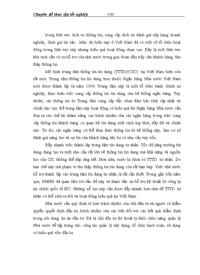 image for page Thực trạng công tác thẩm định khả năng trả nợ của khách hàng vay vốn trung và dài hạn tại sở giao dịch ngân hàng ngoại thương Việt Nam 1