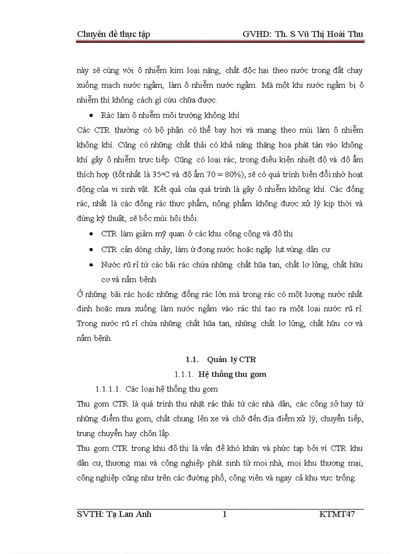 image for page Thực trạng và các giải pháp nâng cao hiệu quả công tác thu gom vận chuyển và xử lý chất thải rắn trên địa bàn quận Hoàng Mai Hà Nội