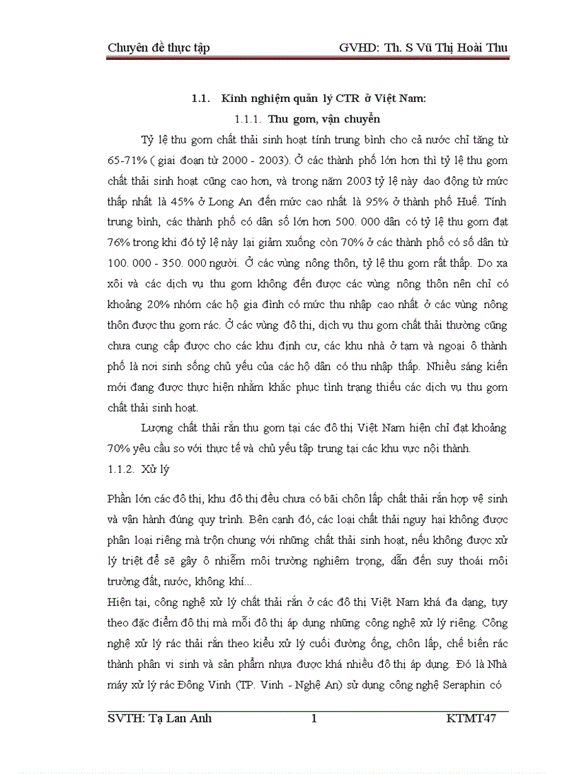 image for page Thực trạng và các giải pháp nâng cao hiệu quả công tác thu gom vận chuyển và xử lý chất thải rắn trên địa bàn quận Hoàng Mai Hà Nội