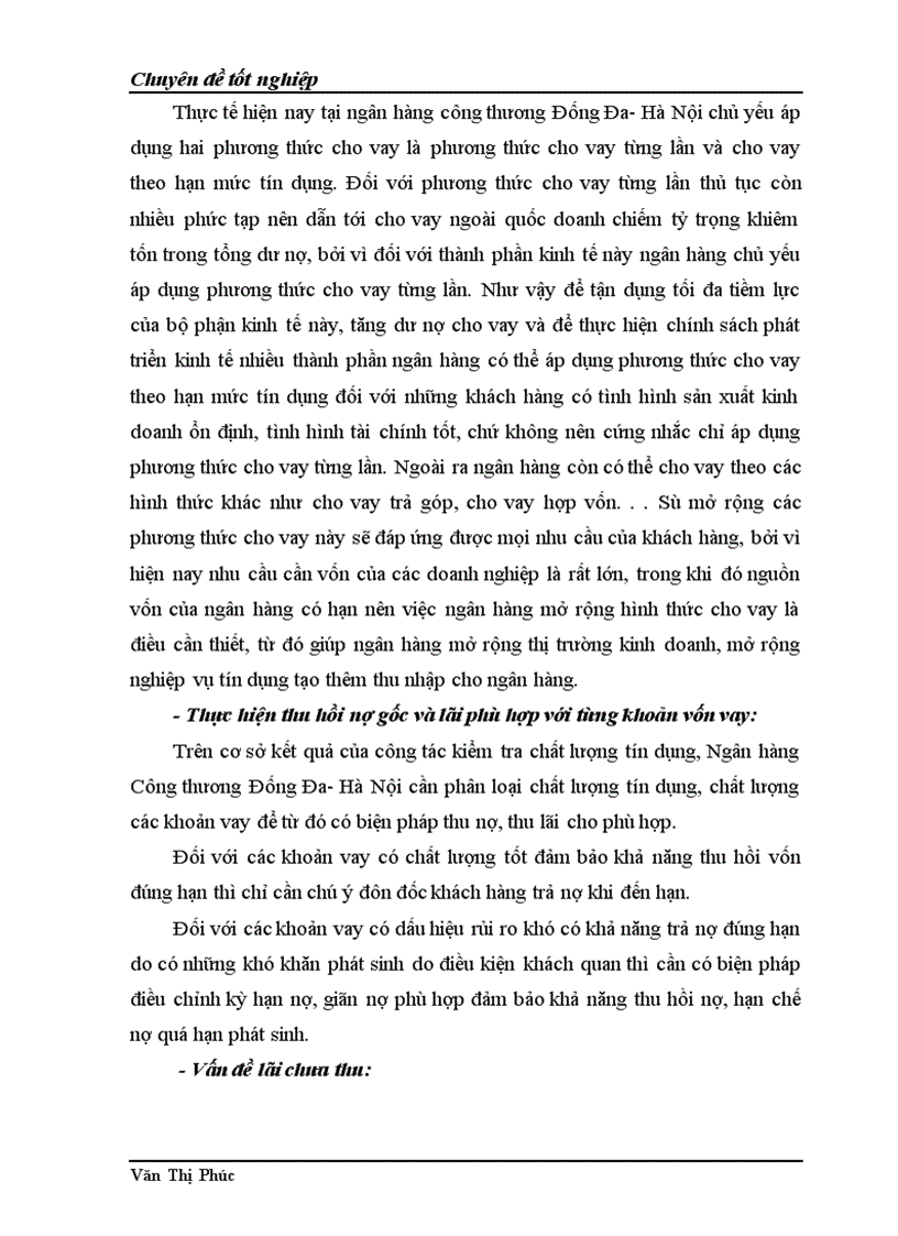 image for page Một số giải pháp nhằm hoàn thiện nghiệp vụ kế toán cho vay tại chi nhánh Ngân hàng Công thương Đống Đa Hà Nội 1