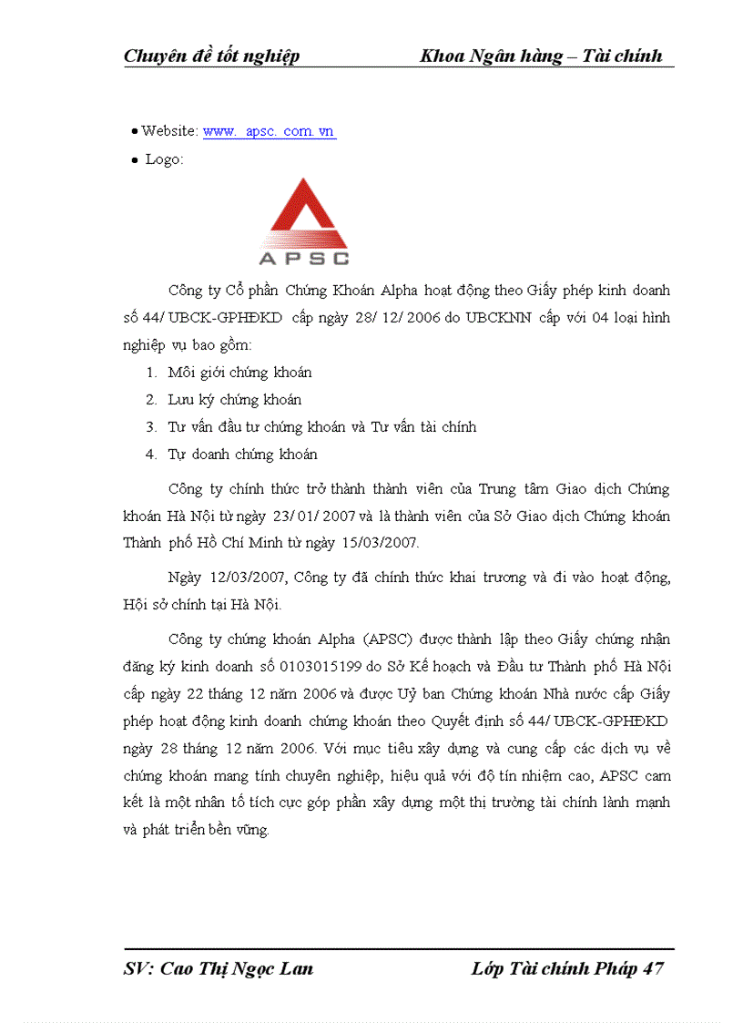 image for page Hoàn thiện hoạt động tư vấn tài chính doanh nghiệp tại Công ty Cổ phần Chứng khoán Alpha 1