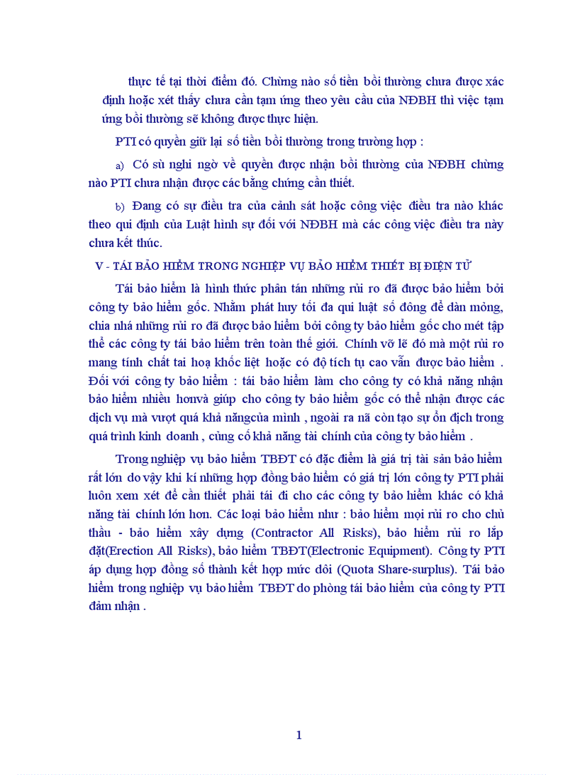 image for page Thực tế triển khai nghiệp vụ bảo hiểm thiết bị điện tử tại Công ty cổ phần bảo hiểm bưu điện 1