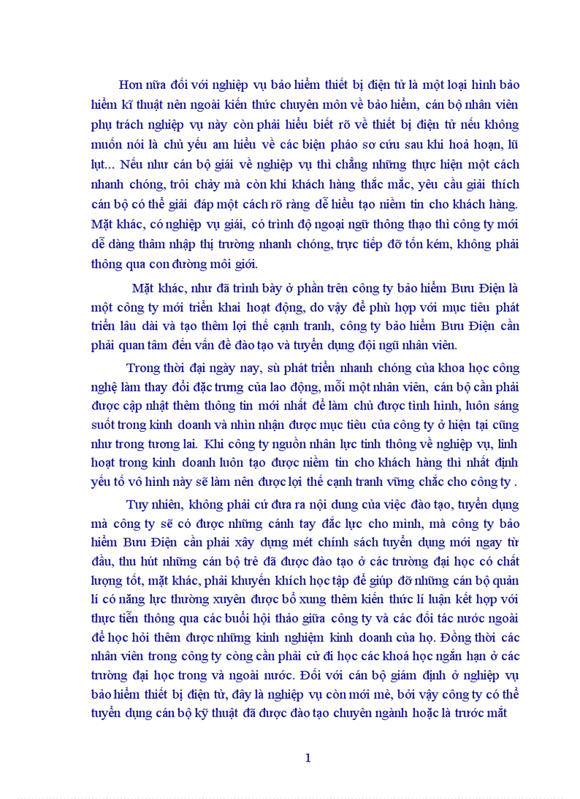 image for page Thực tế triển khai nghiệp vụ bảo hiểm thiết bị điện tử tại Công ty cổ phần bảo hiểm bưu điện 1