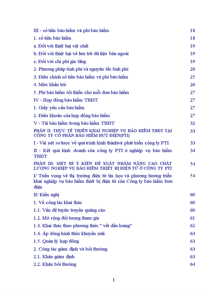 image for page Thực tế triển khai nghiệp vụ bảo hiểm thiết bị điện tử tại Công ty cổ phần bảo hiểm bưu điện 1