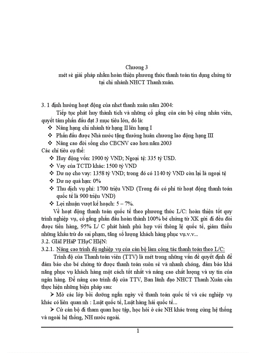image for page Một số giải pháp nhằm hoàn thiện phương thức thanh toán tín dụng chứng từ tại Ngân hàng Công thương Thanh Xuân 1