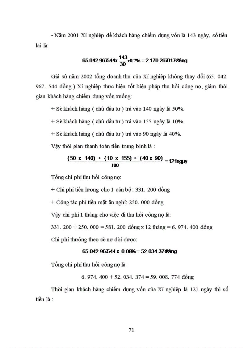 image for page Phân tích tình hình quản lý sử dụng vốn lưu động và đề xuất một số biện pháp nhằm nâng cao hiệu quả sử dụng vốn lưu động ở Xí nghiệp xây dựng công trình giao thông 1