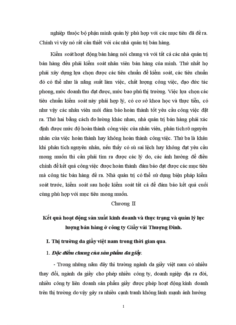 image for page Giải pháp hoàn thiện về tổ chức và lực lượng bán hàng nhằm nâng cao khả năng cạnh tranh và mở rộng thị trương nội địa của công ty Giầy Thượng Đình 1