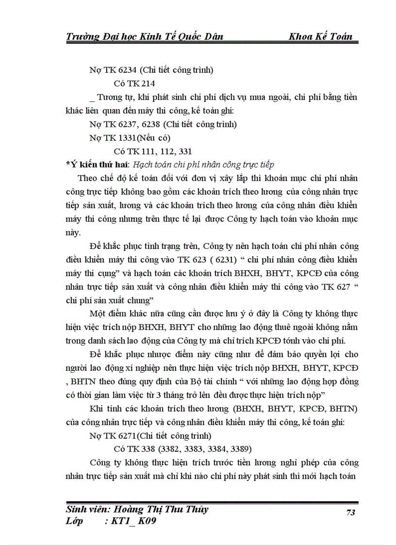 image for page Hoàn thiện kế toán chi phí sản xuất và tính giá thành sản phẩm xây lắp tại Công ty cổ phần xây dựng giao thông Bắc Giang 1