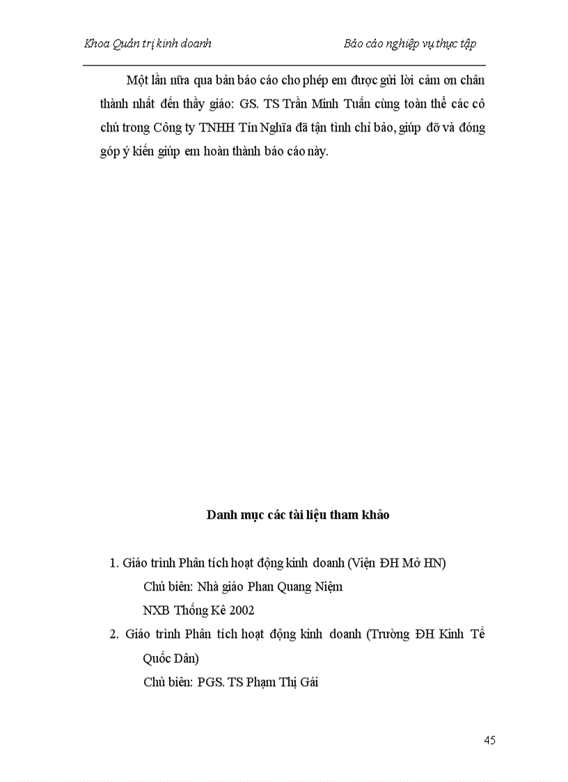 image for page Phân tích tình hình tiêu thụ sản phẩm của Công ty TNHH Tín Nghĩa năm 2008 1