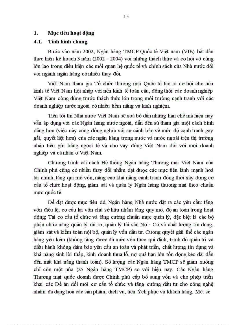 image for page Cung cấp một số dịch vụ cho các đối tác của VIB trên Internet 1