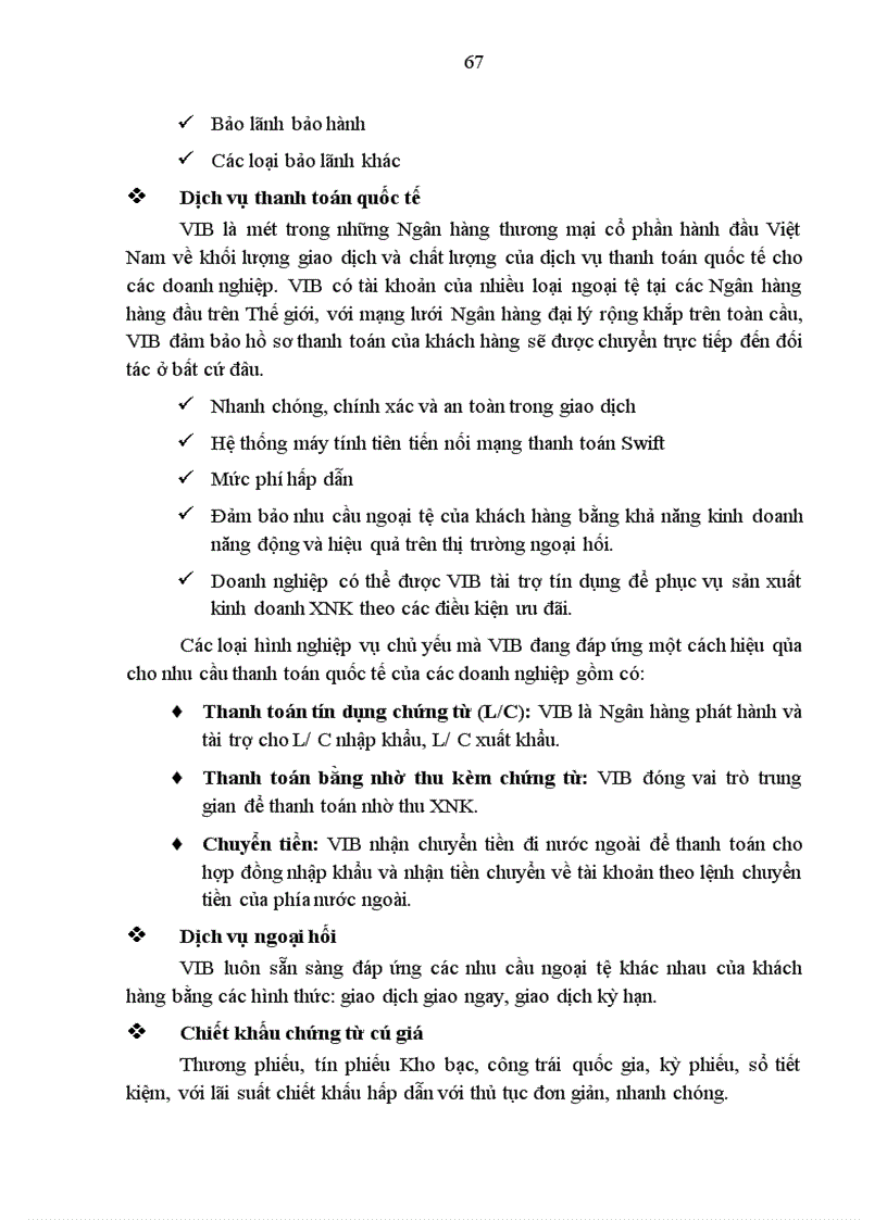 image for page Cung cấp một số dịch vụ cho các đối tác của VIB trên Internet 1