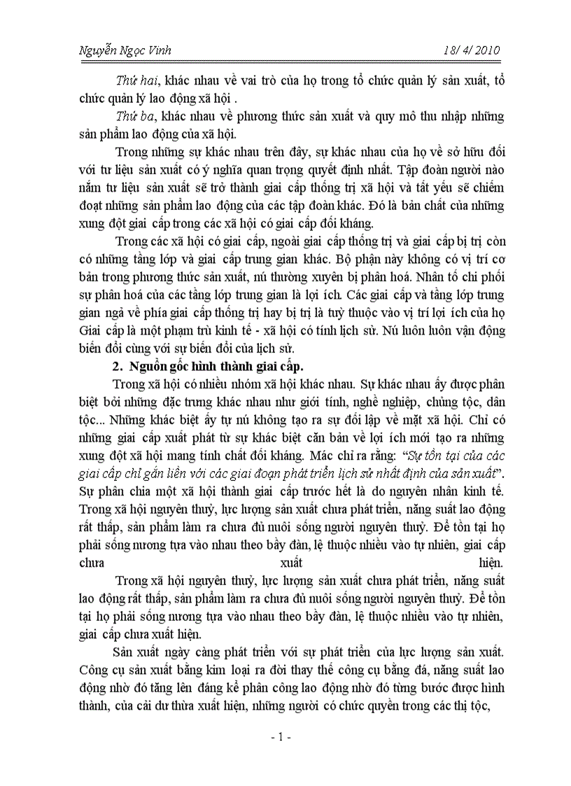 image for page Quan hệ giai cấp dân tộc và giai cấp nhân loại