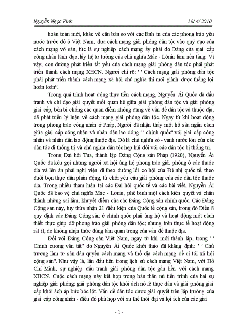 image for page Quan hệ giai cấp dân tộc và giai cấp nhân loại