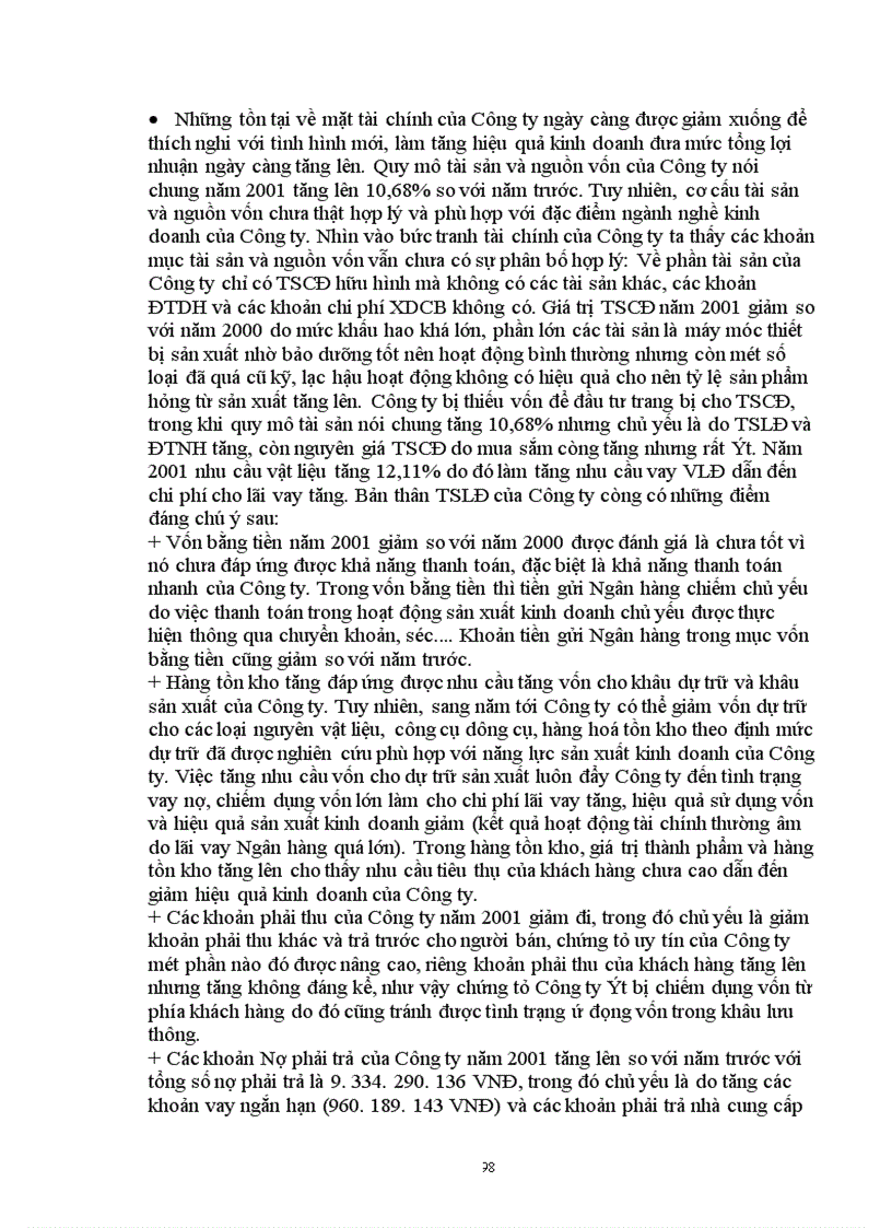 image for page Phân tích tình hình tài chính thông qua hệ thống báo cáo tài chính kế toán và các biện pháp nâng cao hiệu quả sử dụng vốn kinh doanh tại Công ty Dụng cụ cắt và Đo lường cơ khí 1