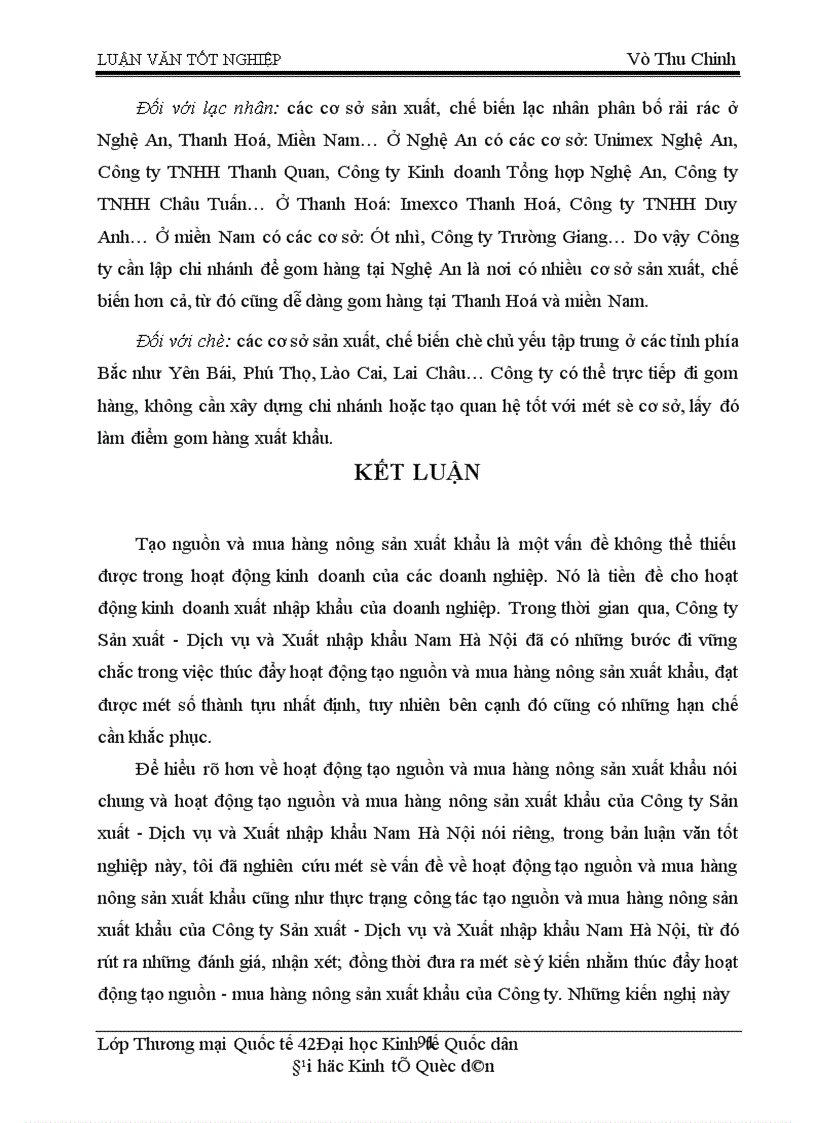 image for page Tạo nguồn và mua hàng nông sản xuất khẩu tại Công ty Sản xuất Dịch vụ Xuất nhập khẩu Nam Hà Nội HAPRO Thực trạng và giải pháp