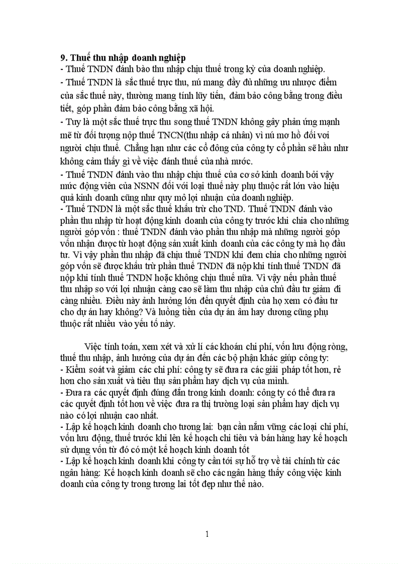 image for page Các yếu tố có ảnh hưởng đến dòng tiền của dự án và cách xử lý