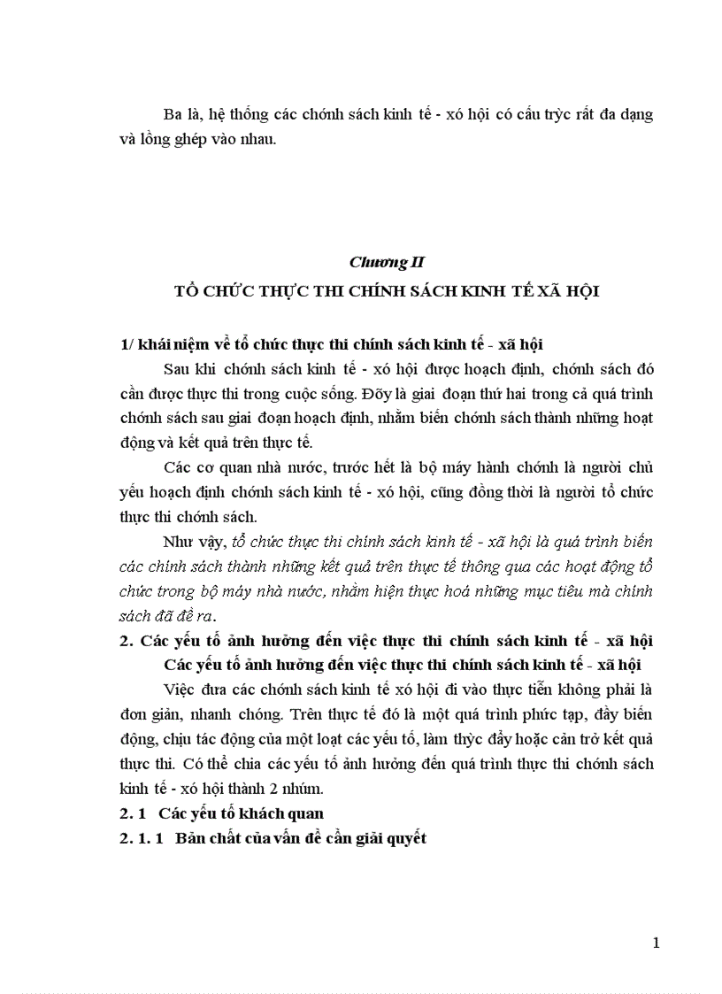 image for page Các điều kiện cần thiết để thực thi chính sách kinh tế xã hội thành công