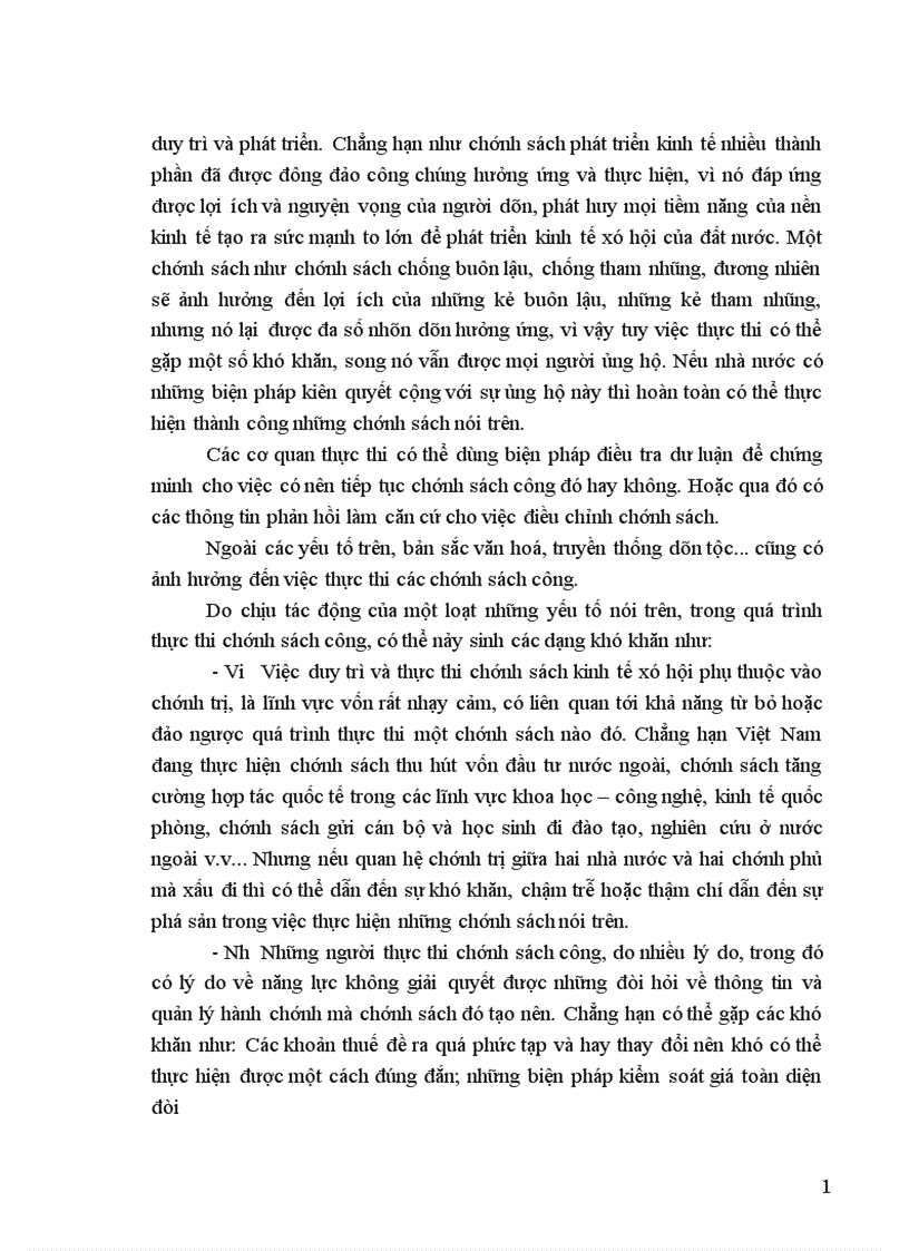 image for page Các điều kiện cần thiết để thực thi chính sách kinh tế xã hội thành công