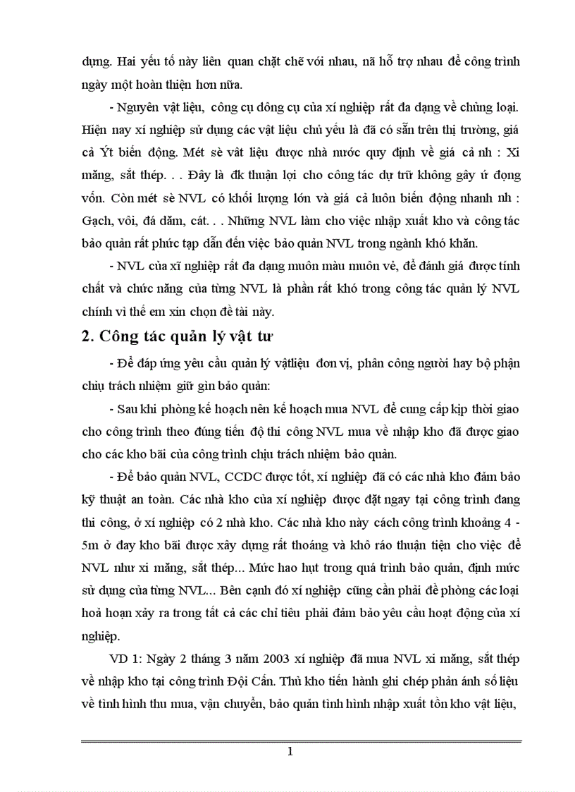 image for page Tổ chức tài chình kế toán NVL CCDC tại xí nghiệp xây dựng số I thuộc công ty đầu tư phát triển nhà và xây dựng Tây Hồ