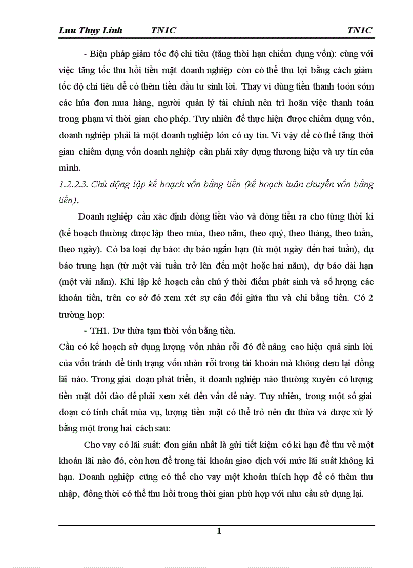 image for page Thực trạng quản lý vốn bằng tiền tại Công ty Cổ phần Dịch vụ vận tải và Thương mại Transco