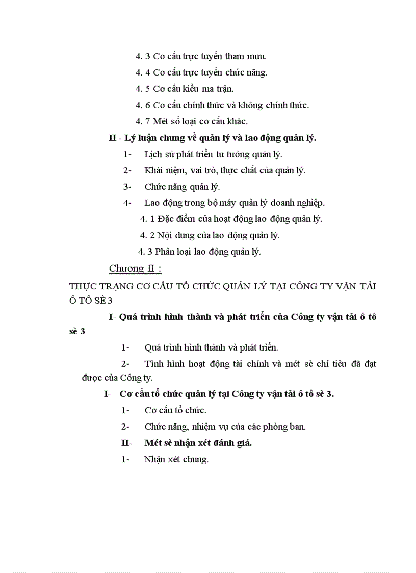 image for page Một số giải pháp nhằm hoàn thiện bộ máy tổ chức bộ máy quản lý tại Công ty vận tải ô tô số 3