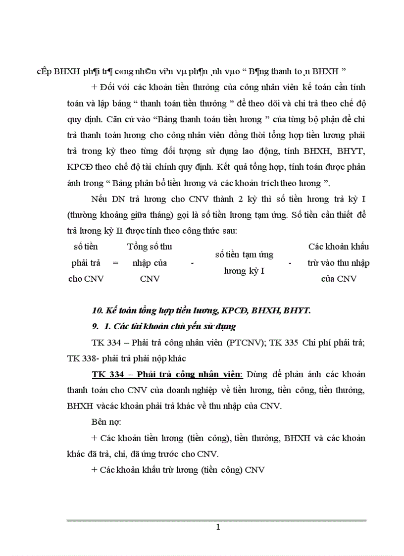 image for page Tiền lương và các khoản trích theo lương tại Công ty TNHH Quảng cáo và TM Kim Tượng 1