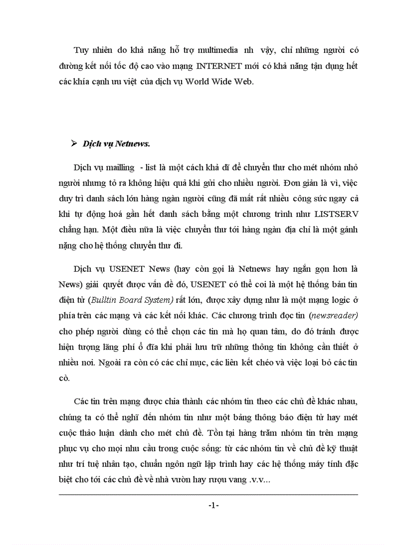 image for page các dịch vụ trên internet