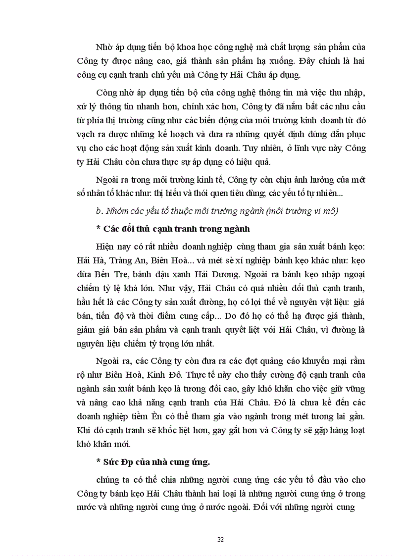 image for page Một số biện pháp nhằm nâng cao khả năng cạnh tranh của Công ty bánh kẹo Hải châu 1