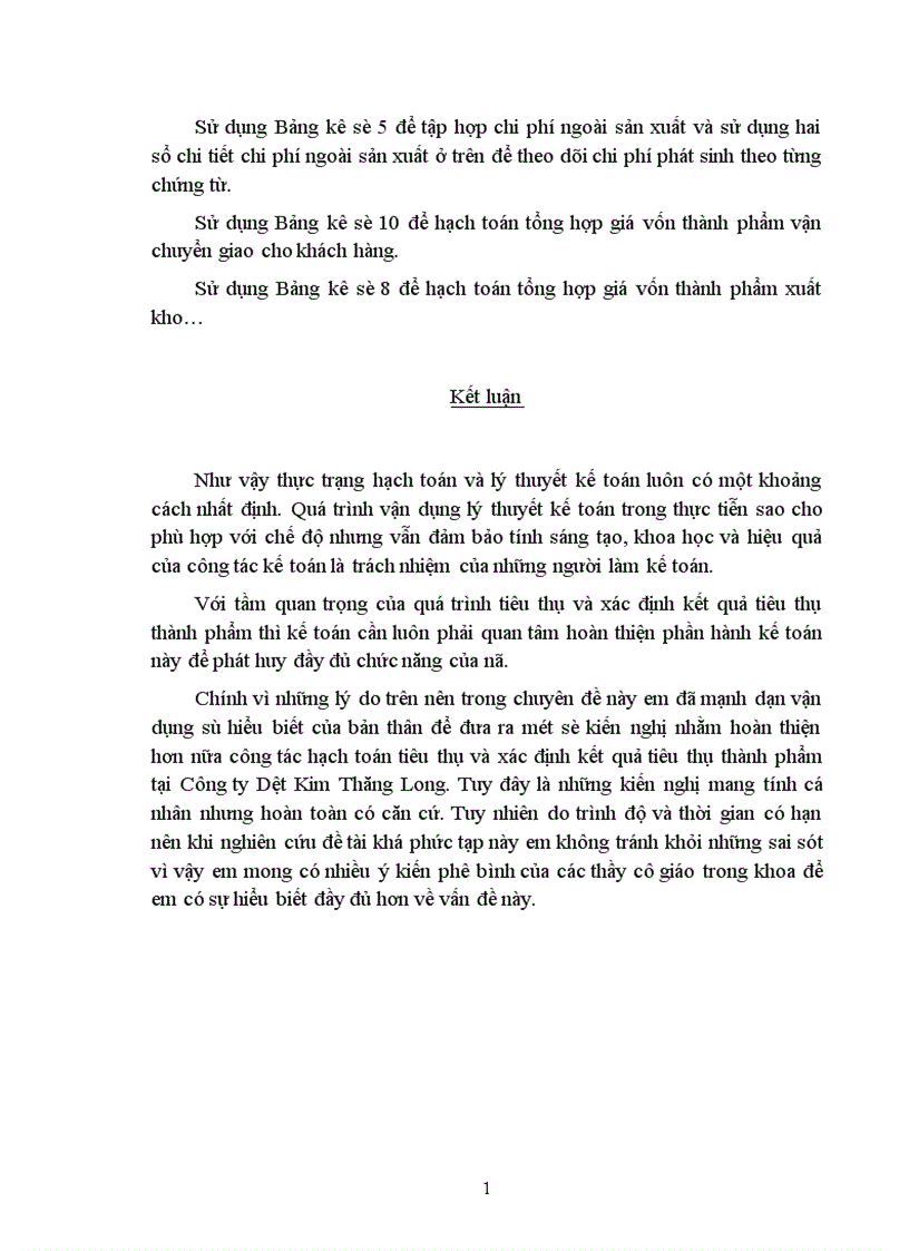 image for page Hoàn thiện hạch toán tiêu thụ tại Công ty Dệt Kim Thăng Long 1