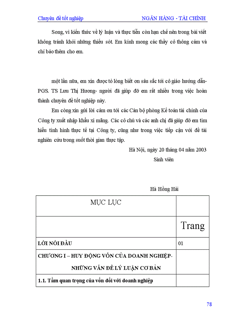 image for page Huy động vốn tại Công ty xuất nhập khẩu xi măng trực thuộc Tổng công ty xi măng Việt Nam 1