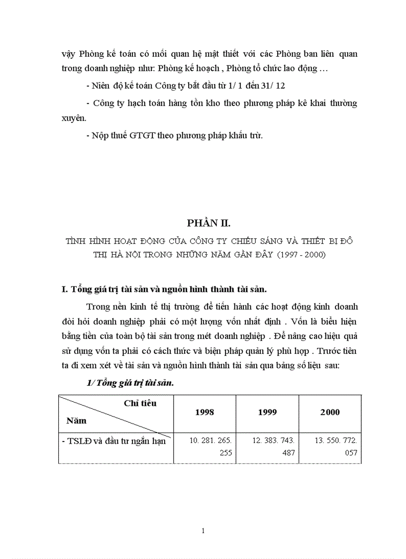 image for page Tình hình sử dụng vốn lưu động và một số biện pháp chủ yếu để nâng cao hiệu quả sử dụng vốn lưu động tại Công ty thiết bị và chiếu sáng đô thị Hà Nội