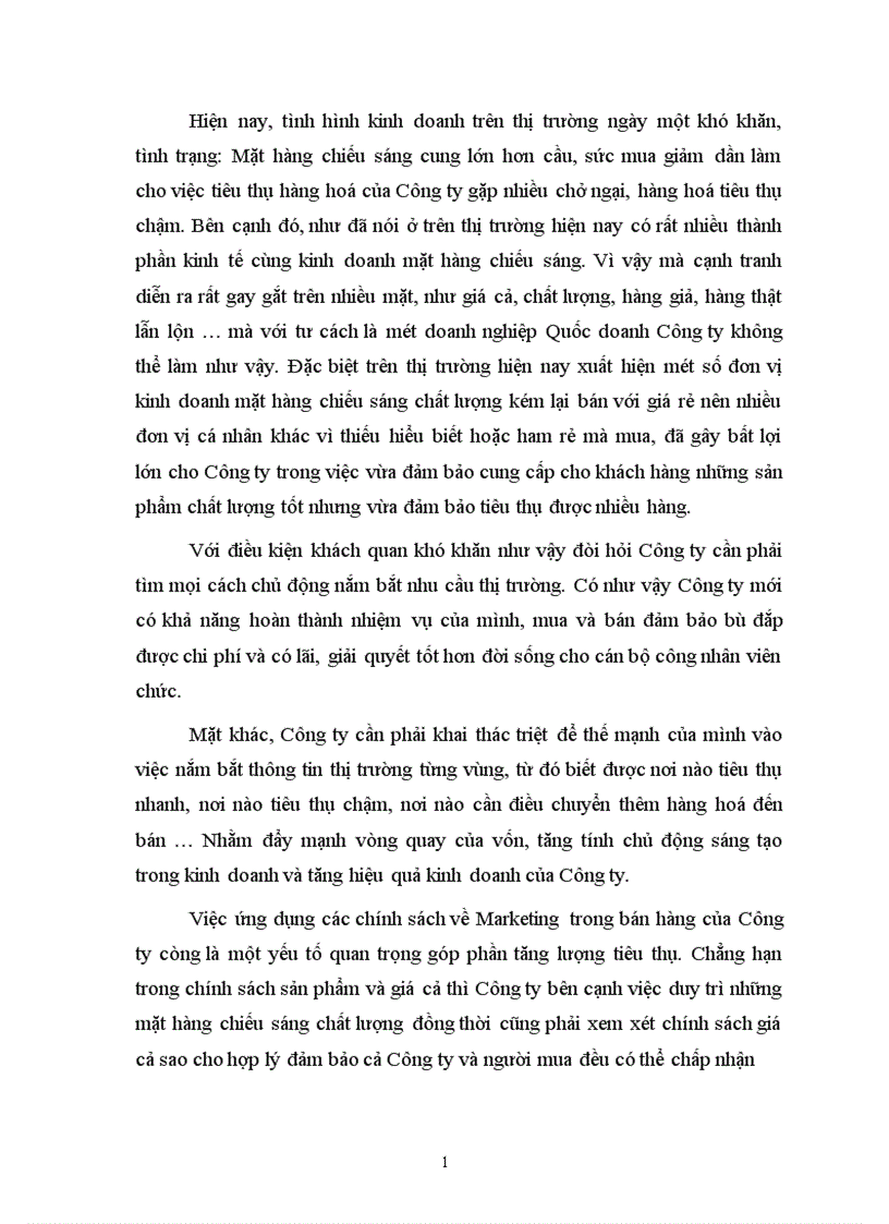 image for page Tình hình sử dụng vốn lưu động và một số biện pháp chủ yếu để nâng cao hiệu quả sử dụng vốn lưu động tại Công ty thiết bị và chiếu sáng đô thị Hà Nội